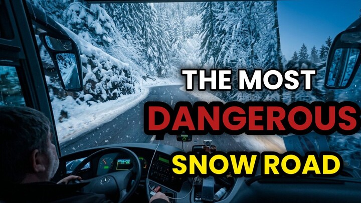 The Most Dangerous Snow Road in the World ❄️ | One Wrong Move