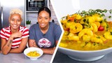 How To Make Coconut Curry Shrimp | Foodie Nation x Trini Food Designer - Arlene