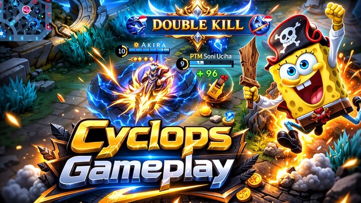 Cyclops Full Magic – Sekali Ulti Lawan Langsung Tumbang! | MLBB MOBILE LEGEND