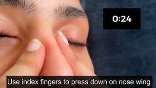 tricks massage to your 👃