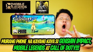 VIVO Y20i GAMING REVIEW - KAYANG KAYA ANG GENSHIN IMPACT, MOBILE LEGENDS AT CALL OF DUTY!