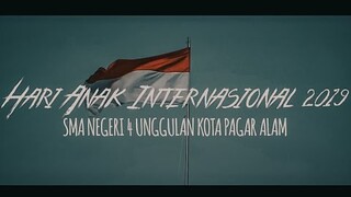 MEMPERINGATI HARI ANAK NASIONAL 2019 SMA NEGERI 4 UNGGULAN KOTA PAGARALAM