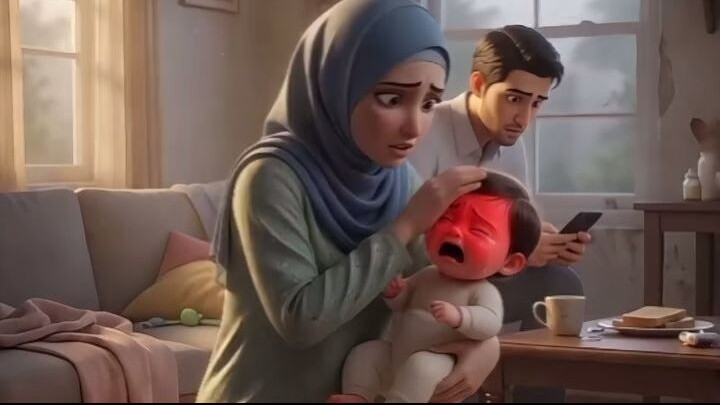 Saat anak sakit, yang paling dibutuhkan bukan alasan… tapi kehadiran ...