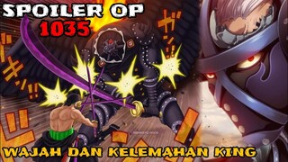 SPOILER ONE PIECE 1035 - JURUS BARU ZORO‼️| KELEMAHAN KING TERUNGKAP ‼️| SPOILER OP 1035