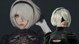 how to become 2B • Nier Automata • cosplay makeup tutorial