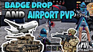 BADGE DROP PVP & AIRPORT PVP - LAST DAY RULES SURIVAL | LAST ISLAND OF SURVIVAL