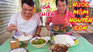 Thánh Ăn Cái Tàu ăn mâm cơm gà chiên nước mắm lTâm Chè Vĩnh Long