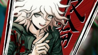 Komaeda Nagito Membersihkan Kaca