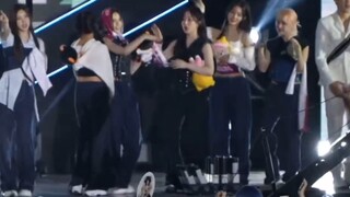 ITZY 和NMIXX同台跳《dance the night away》