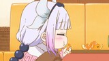 [Pembantu Naga Kobayashi × Naga Pecinta Makanan] Naga Kangana pecinta makanan gemuk~