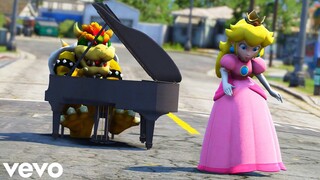 Bowser - Peaches (GTA 5 Official Music video) The Super Mario Bros. Movie