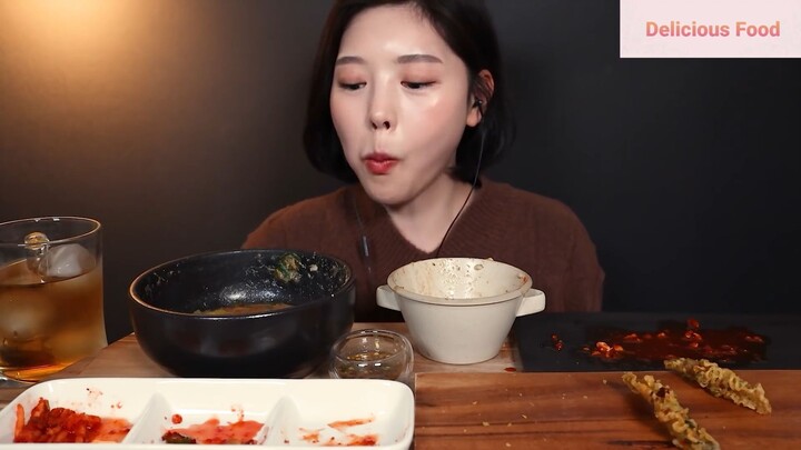 Món Hàn : Thưởng thức canh cá chạch, cá chạch chiên 7 #mukbang