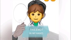 THIS EMOT🧑⚕️ in my hand | Drawing with my style