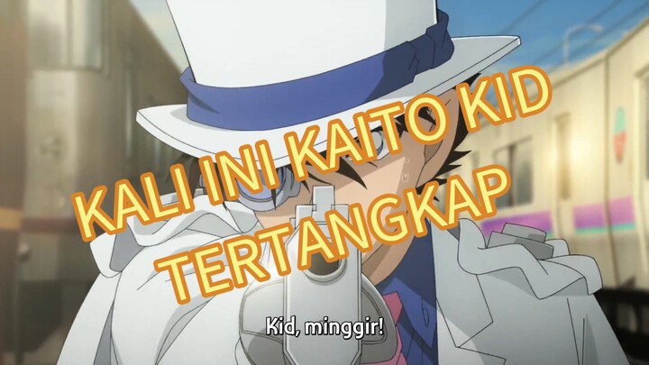 tidak menyangka kaito kid sang pencuri tertangkap oleh orang yang tidak di kenal