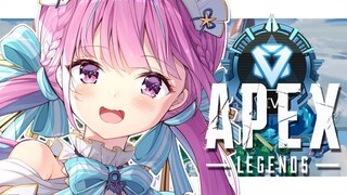 【APEX】シーズン７ソロダイアちゃれんじっ！１日目！【湊あくあ/ホロライブ】
