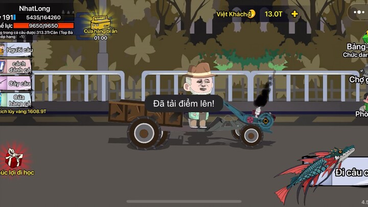 Cách có chiêu 9 và 10 trong câu cá vạn cân