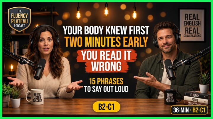 Why Your Body Panics Seconds Before You Freeze in English | 36-Minute English Podcast (B2-C1)