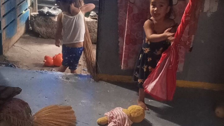 habang bata pa naglinis na