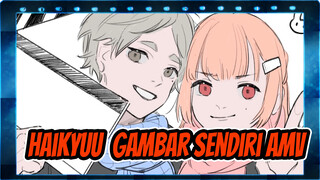 [Haikyuu!!Gmbar Sendiri AMV] Fuwafuwa Jikan / Sugawara ふわふわ時間 手书