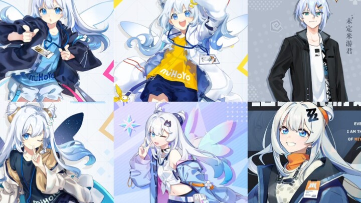 I just found out now that every game from miHoYo actually has its own unique “Mihoyo‑姬” (and even a 