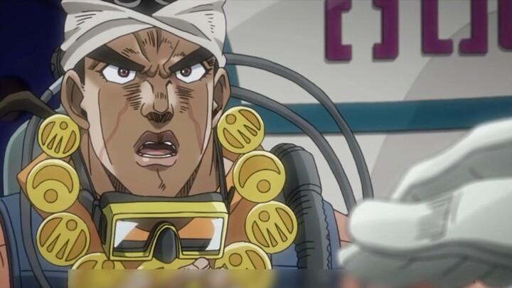 Everyone dived into the water and planned to leave the submarine, but within a second, Bobo had a bi