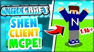 Shen Client For Minecraft PE 1.16+ | FPS Counter,Best Client For PvP,FPS Booster | 2021