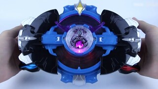 The whirlwind trips the purple lightning gust! Ultraman Rosso Blu DX Rob crystal storage box & Tiga 