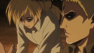 Historia was bandaging Reiner, and Reiner had already thought of the child's name in an instant!