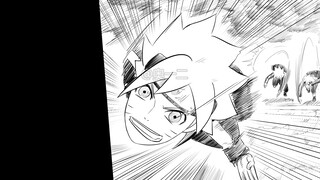 Boruto bay trên không của Madara Madara (2)