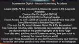 Incrementum Digital – Amazon Advertising Academy Course Download