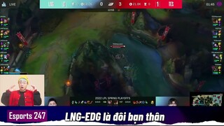 TIN NHANH ESPORTS : LNG không để EDG cô đơn. LEC đón khán giả trở lại #CastrolPOWER1 [Hoàng Luân]