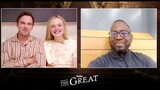 Nicholas Hoult and Elle Fanning talk The Great Season 2