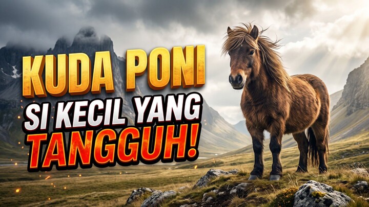 Kuda Poni - Inilah Dia Si Badan Kecil Namun Tangguh !