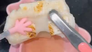 Lần đầu ăn thử kirimochi ahihi  _ Pít Ham Ăn