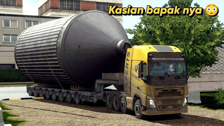 BARU MASUK KERJA DAPAT MUATAN SEGEDE INI !! Truck Volvo Pilihan Subscriber - Truckers Of Europe 3