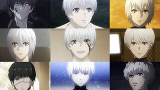 Kaneki Ken's appearance changes like plastic surgery! Do you believe it's the same person?