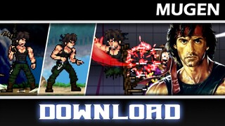 Rambo JUS By DanoRenovado - MUGEN JUS CHAR