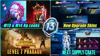 Ultimate Pharaoh Xsuit | M13 & M14 RP Leaks Pubg/BGMI | Level 8 M416 Skin | Next Supply Crate Leaks