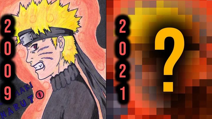 REMAKE ภาพวาดนารูโตะ 2009 X 2021