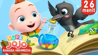 Gagak Kecil Mau Minum Air, Bagaimana Ya? | Kartun Anak | Lagu Anak | Super JoJo Bahasa Indonesia