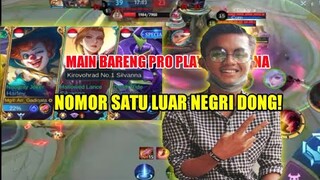 MAIN BARENG PRO PLAYER SILVANA NOMOR 1 LUAR NEGRI - ArGadinata GaminG