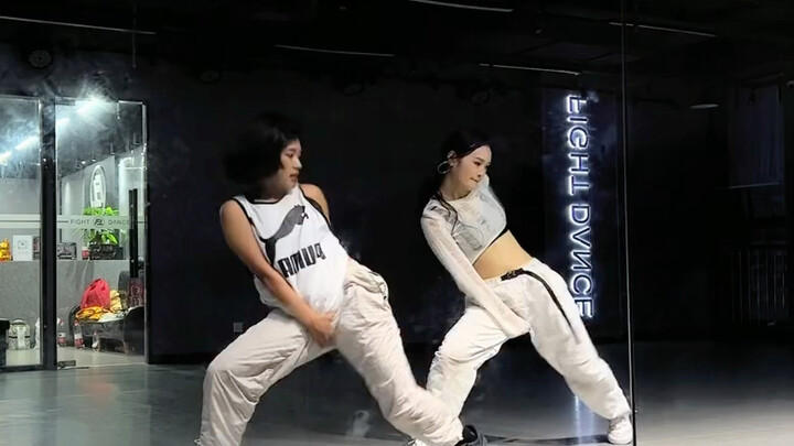 The sisters with high dancing base started practicing