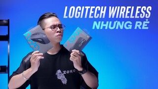 Lỡ thích Chuột không dây Logitech, mà không có nhiều tiền???