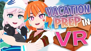 【VR COLLAB】Preparing For Our Vacation With Reine!! #kfp #キアライブ