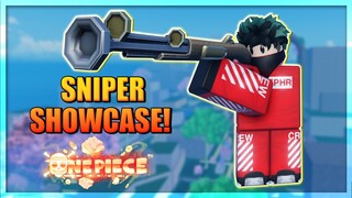 Sniper Gun Full Showcase in A One Piece Game