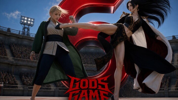 “God’s Game” Episode 6 is now available! This is a battle that burns through computing power.