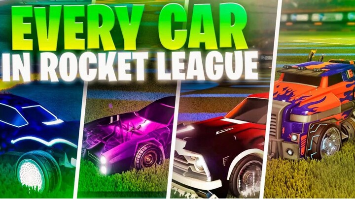 the coolest cars in rocket league!!!