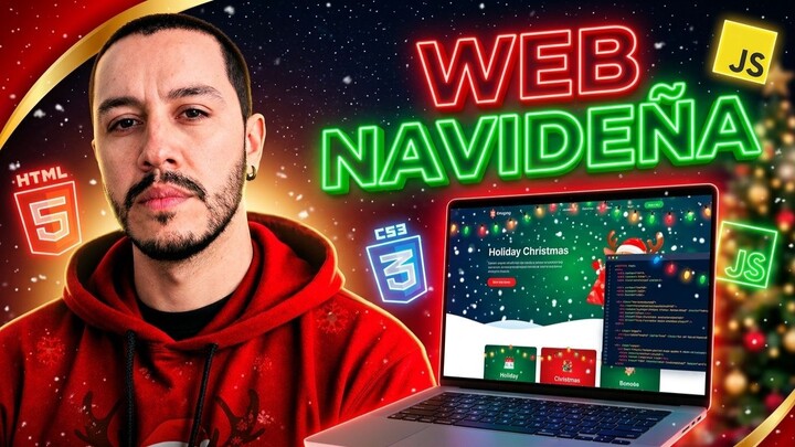 Cómo crear un sitio web navideño responsive con HTML, CSS, SASS y JavaScript