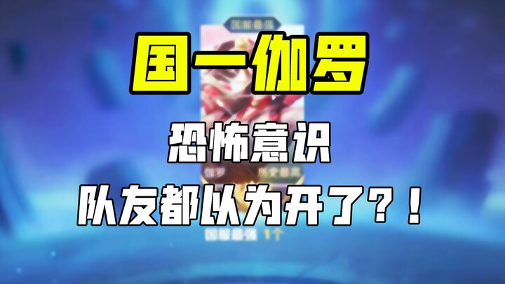 当你打了20000场伽罗，这个游戏就变的简单了！