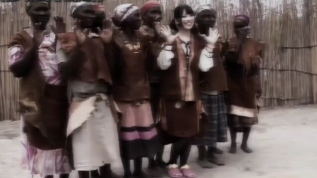 Ini pertama kalinya saya merasakan adat istiadat dan budaya Afrika dalam film Jepang.